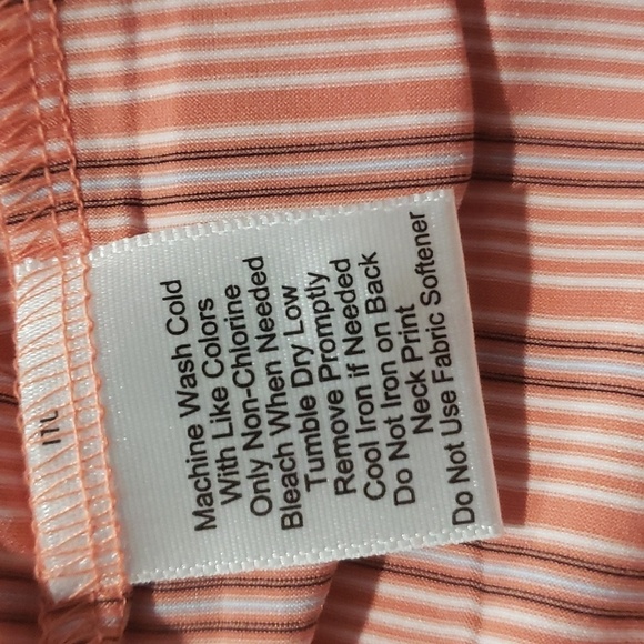 384- JoS A Bank Traveler Tailored Fit Men's Polo Made In Peru NWT - Picture 6 of 7